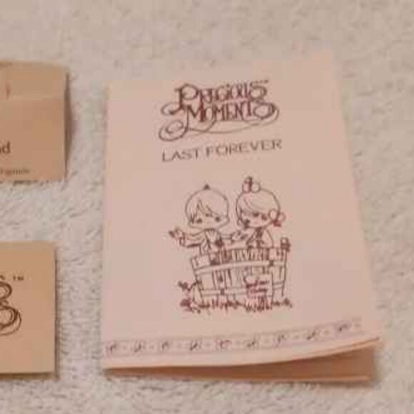 Precious Moments To My Deer Friend 1986 Figurine ENESCO #100048 With Tags & Box - Picture 11 of 14